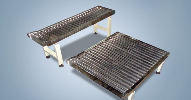 Gravity Roller Conveyor Tables - Unique Products India