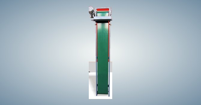 Belt type oil skimmer with endless polymer belt and geared motor by Unique Products India